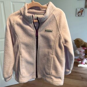 Columbia Purple Fleece Jacket Full-Zip Plush Comfort